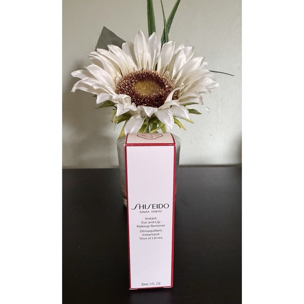 Shiseido Essentials Instant Eye and Lip Makeup Remover 1 fl oz Travel Size NIB